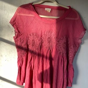 Anthropologie Floral Shirt